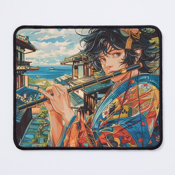 Item preview, Traditional Anime Flutist designed and sold by store52.