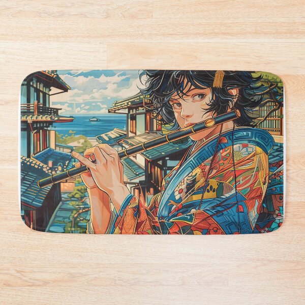 Item preview, Traditional Anime Flutist designed and sold by store52.
