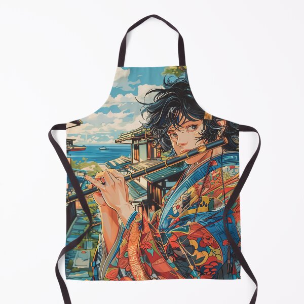 Item preview, Traditional Anime Flutist designed and sold by store52.