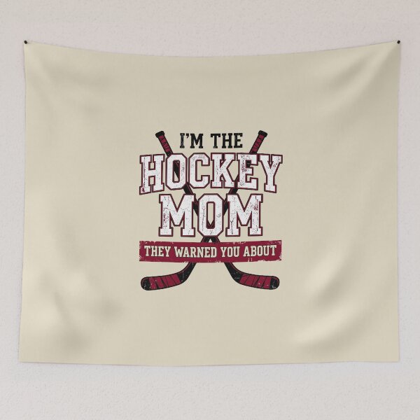 Item preview, Hockey Mom They Warned You About designed and sold by dudelinart.