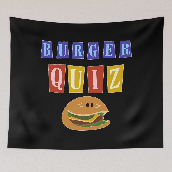 Item preview, Burger Quizz New Logo designed and sold by DailyNope.