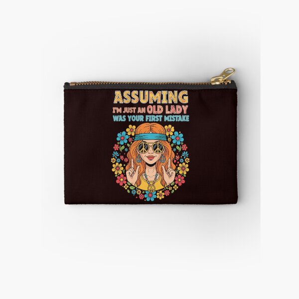 Item preview, Assuming I'm Just An Old Lady Was Your First Mistake Sassy Woman Confident Grandma Hippie Mom designed and sold by PopStars1993.