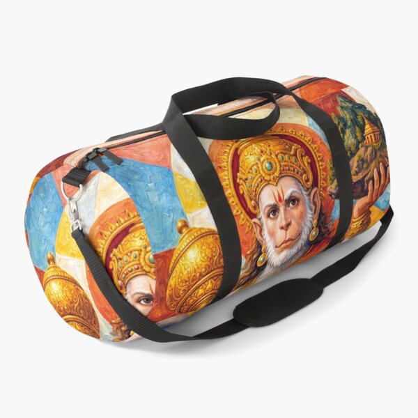 Item preview, Lord Hanuman Painting - Hindu deity of Sacred Strength. designed and sold by GalleryKauffeld.