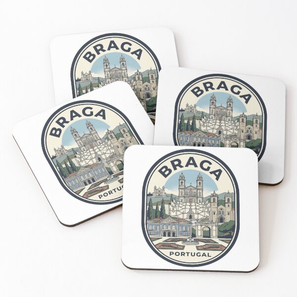 Item preview, Braga Portugal Vintage Travel Badge designed and sold by k3rstman1.