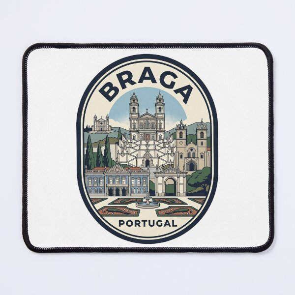 Item preview, Braga Portugal Vintage Travel Badge designed and sold by k3rstman1.