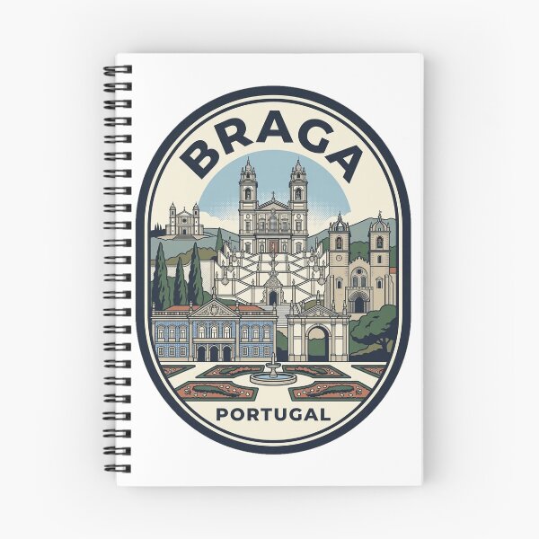 Item preview, Braga Portugal Vintage Travel Badge designed and sold by k3rstman1.