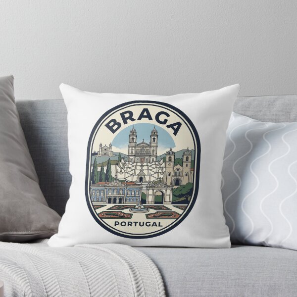 Item preview, Braga Portugal Vintage Travel Badge designed and sold by k3rstman1.