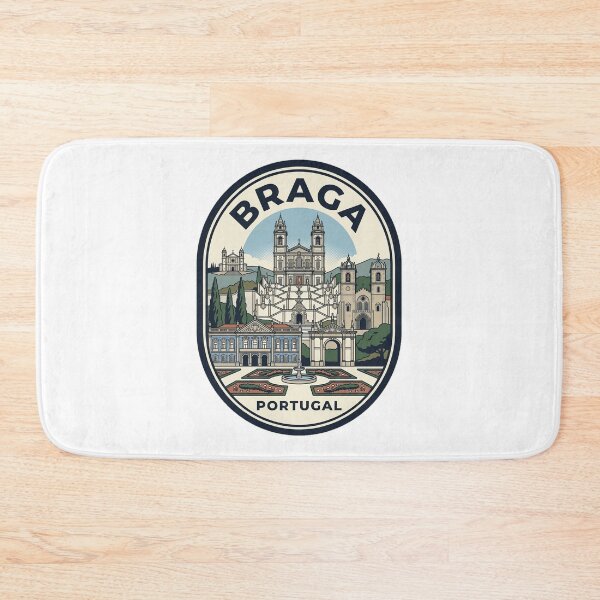 Item preview, Braga Portugal Vintage Travel Badge designed and sold by k3rstman1.