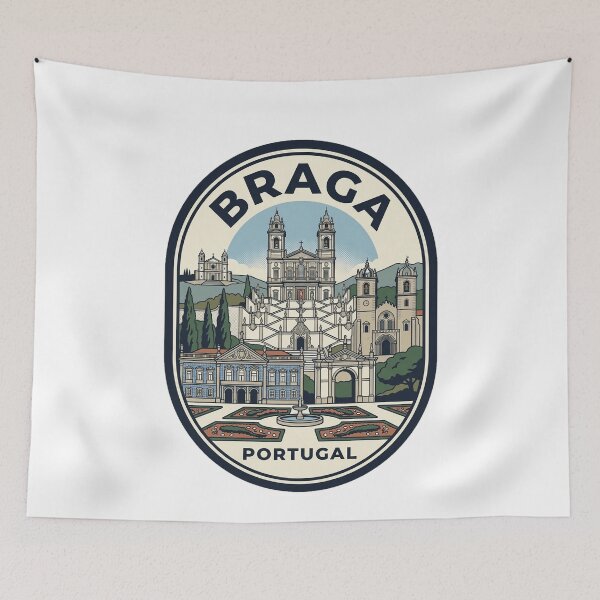 Item preview, Braga Portugal Vintage Travel Badge designed and sold by k3rstman1.