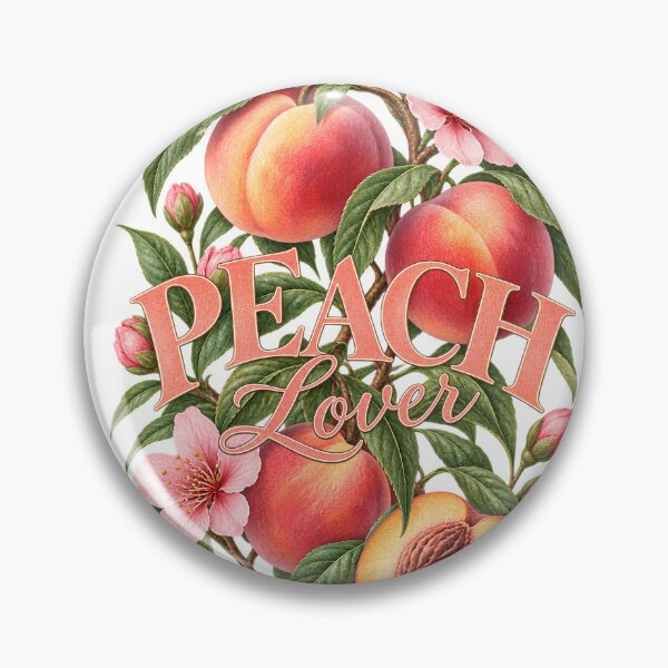 Item preview, Vintage Peach Lover Botanical Illustration designed and sold by IGArte.