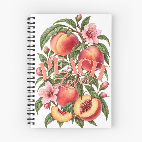 Item preview, Vintage Peach Lover Botanical Illustration designed and sold by IGArte.