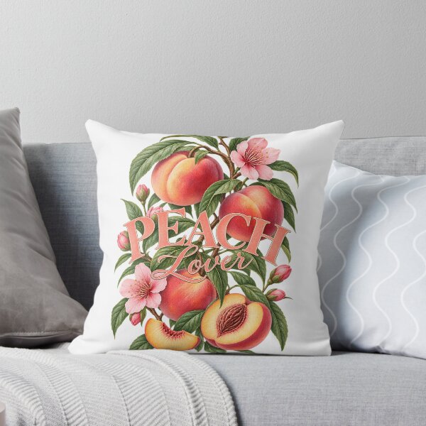 Item preview, Vintage Peach Lover Botanical Illustration designed and sold by IGArte.