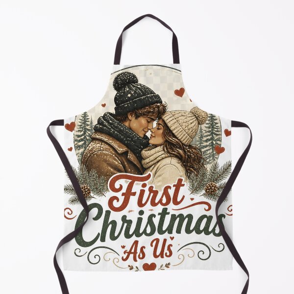 Item preview, First Christmas As Us Romantic Christmas Couple Holiday Gift designed and sold by LiviuGligoros.