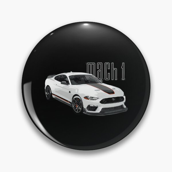 Item preview, White Modern Muscle Car With Racing Stripes designed and sold by Cinemain.
