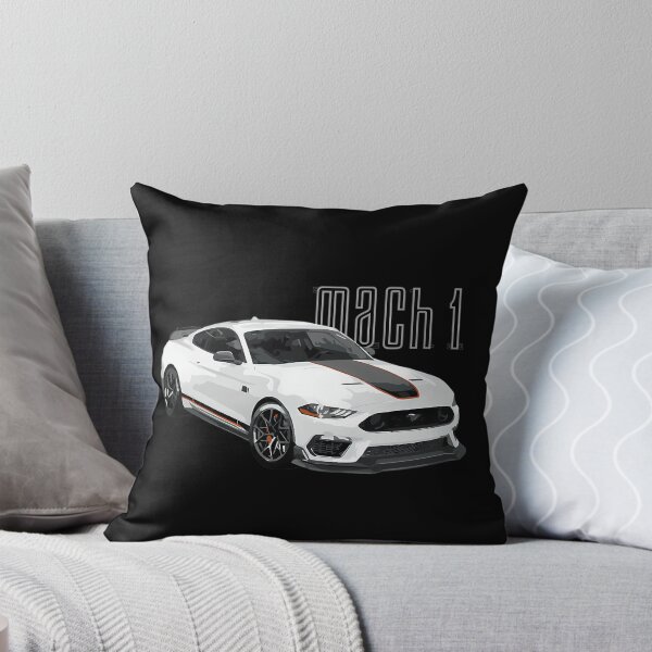Item preview, White Modern Muscle Car With Racing Stripes designed and sold by Cinemain.