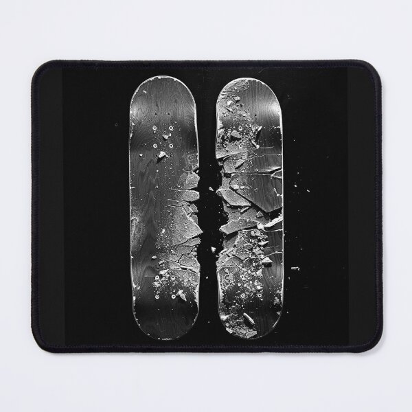 Item preview, Broken Skateboard Decks Grunge Streetwear Skate Art Design designed and sold by inkoutninja.