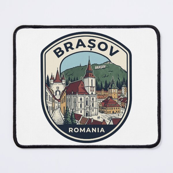 Item preview, Brasov Romania Vintage Travel Emblem designed and sold by k3rstman1.