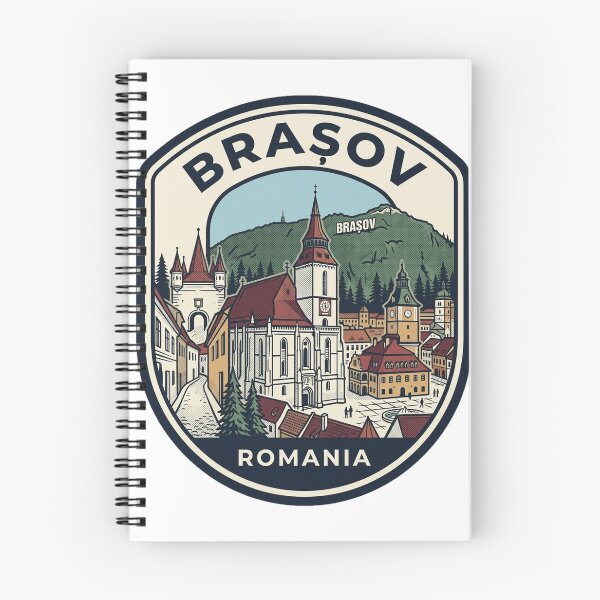 Item preview, Brasov Romania Vintage Travel Emblem designed and sold by k3rstman1.