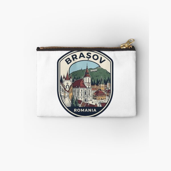 Item preview, Brasov Romania Vintage Travel Emblem designed and sold by k3rstman1.
