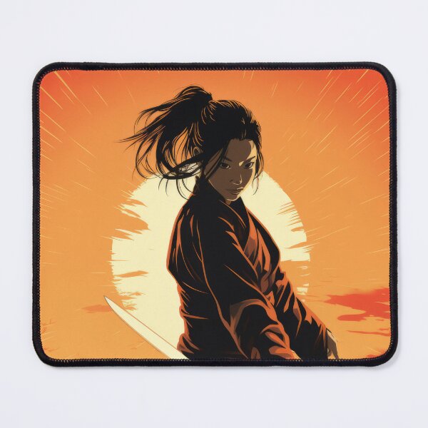Item preview, Female Samurai Warrior Sunset designed and sold by store52.