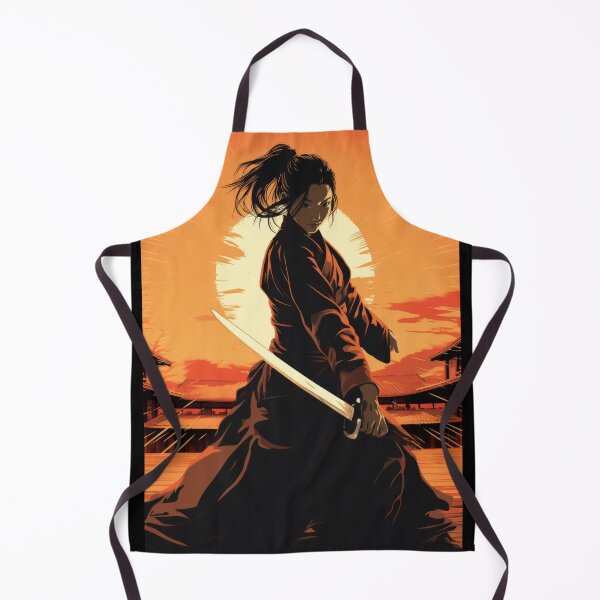 Item preview, Female Samurai Warrior Sunset designed and sold by store52.