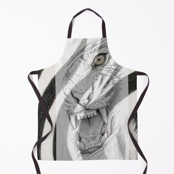 Item preview, Fierce Tiger Pencil Sketch Illustration designed and sold by DKSH1234.