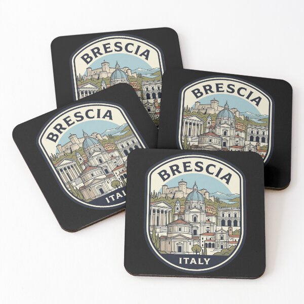 Item preview, Brescia Italy Vintage Travel Badge Emblem designed and sold by k3rstman1.