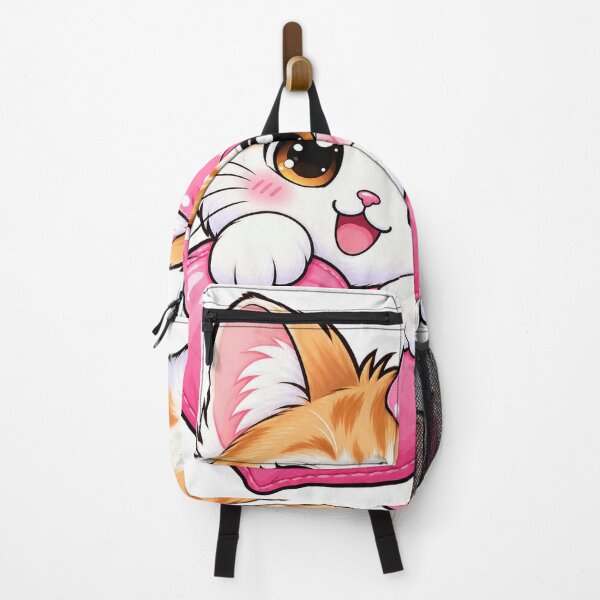 Item preview, Cute Orange Tabby Cat Hugging Heart – Kawaii Kitten Valentine Sticker designed and sold by ghatwalsachin.