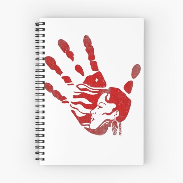 Item preview, Red Hand #MMIW Indigenous Native American MMIW Awareness designed and sold by MimicMiniatures.