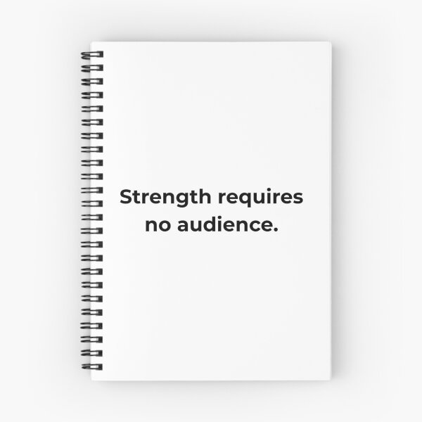 Item preview, Strength requires no audience. designed and sold by MPSTUDIOPL.