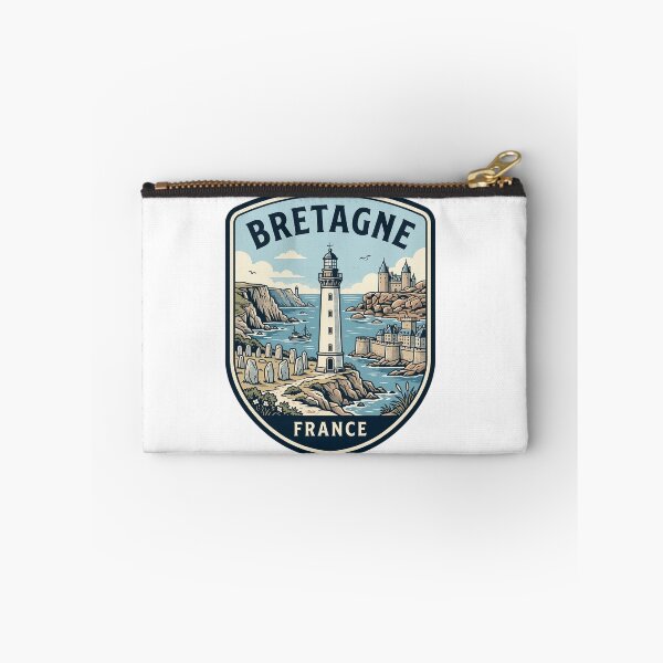 Item preview, Vintage Bretagne France Coastal Lighthouse Travel Badge designed and sold by k3rstman1.