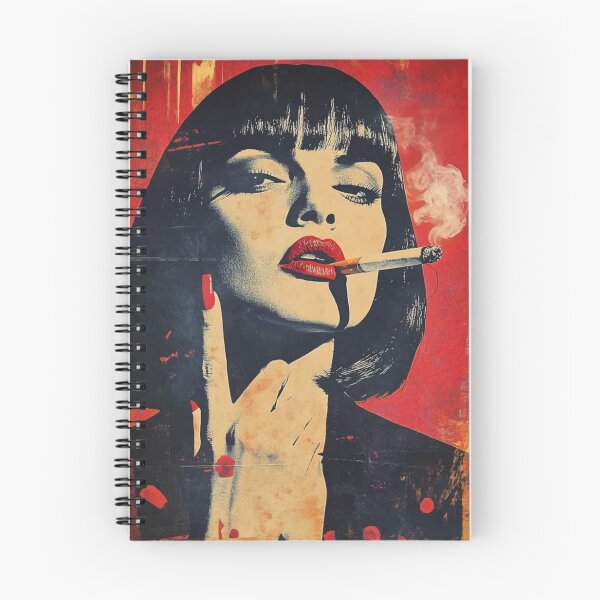 Item preview, Bold Pop Art Woman Smoking Retro Portrait designed and sold by Vicky021.