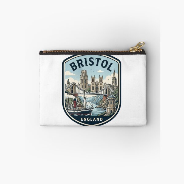 Item preview, Bristol England Vintage Skyline Travel Badge designed and sold by k3rstman1.