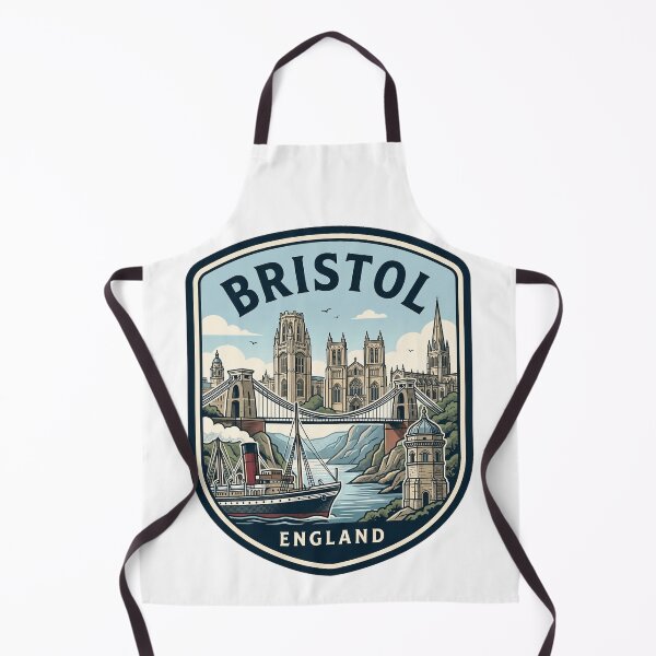 Item preview, Bristol England Vintage Skyline Travel Badge designed and sold by k3rstman1.