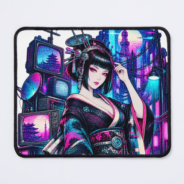 Item preview, NEON FUTURE GEISHA designed and sold by Hitokoma.