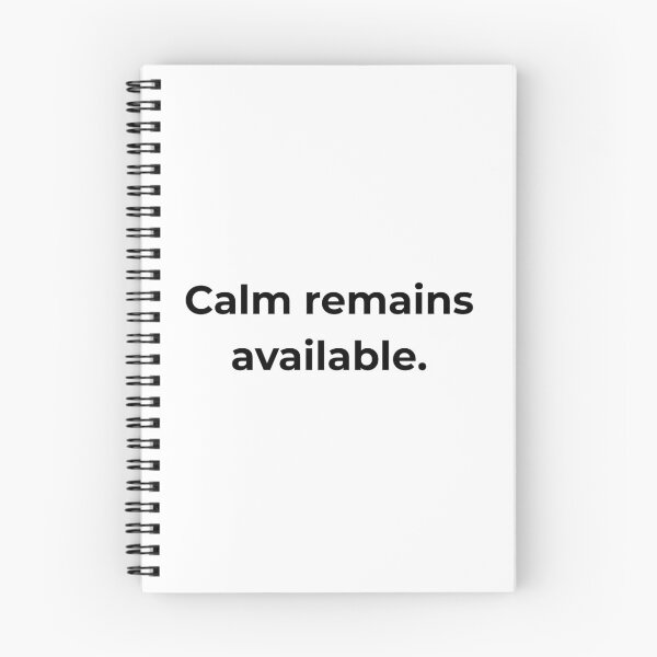 Item preview, Calm remains available. designed and sold by MPSTUDIOPL.