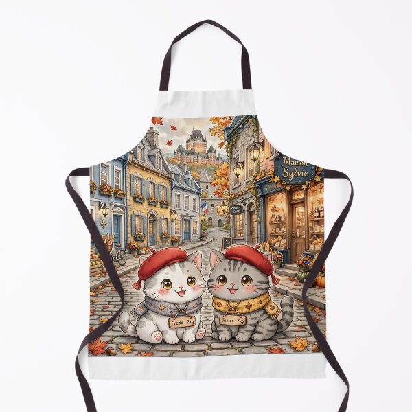 Item preview, Quebec City Autumn - Freda and Junior at Maison Sylvie Shop designed and sold by MAISON SYLVIE.