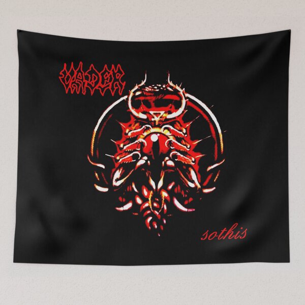 Item preview, Red Typography Heavy Metal designed and sold by ShadeFall.