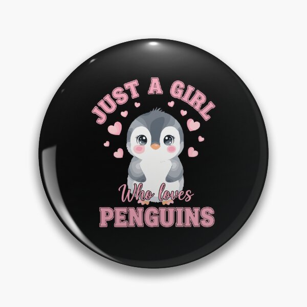 Item preview, Just A Girl Who Loves Penguins Animal Lover For Women Kids designed and sold by PopStars1993.