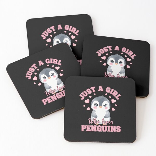 Item preview, Just A Girl Who Loves Penguins Animal Lover For Women Kids designed and sold by PopStars1993.