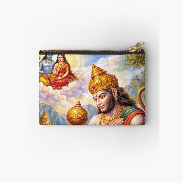 Item preview, Hanuman Spirit of Courage Painting - Hindu deity of Sacred Strength. designed and sold by GalleryKauffeld.
