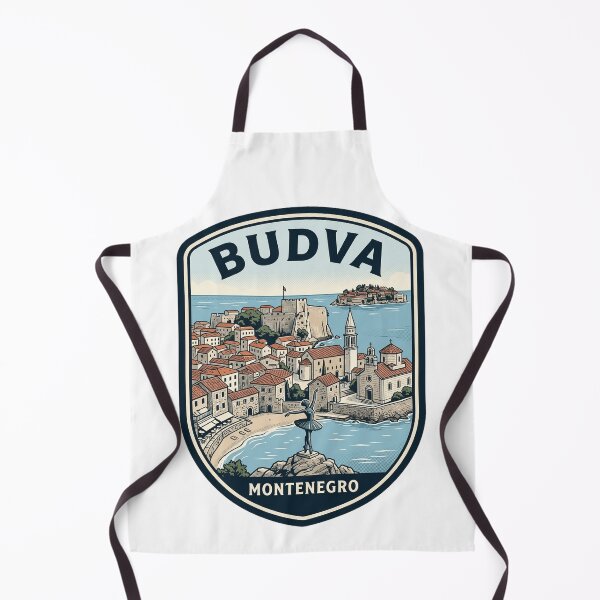 Item preview, Budva Montenegro Vintage Travel Emblem designed and sold by k3rstman1.