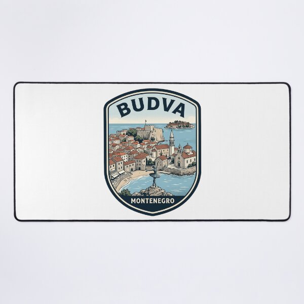 Item preview, Budva Montenegro Vintage Travel Emblem designed and sold by k3rstman1.