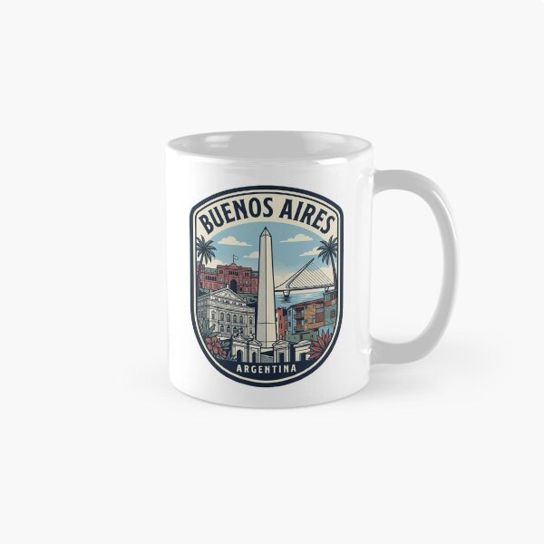 Item preview, Buenos Aires Argentina Vintage Travel Badge designed and sold by k3rstman1.