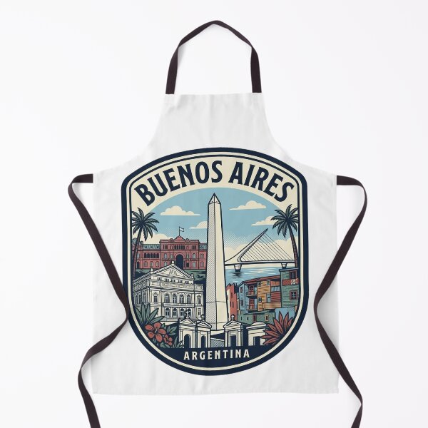 Item preview, Buenos Aires Argentina Vintage Travel Badge designed and sold by k3rstman1.