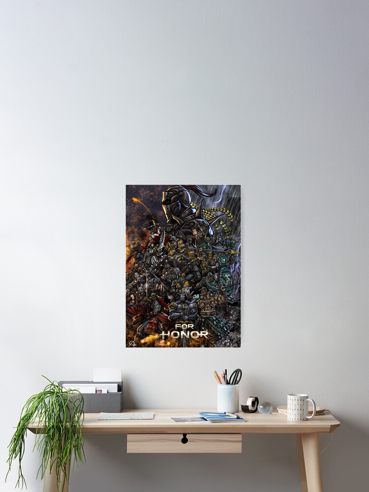 Thumbnail 2 of 3, Poster, For Honor designed and sold by Oz-Shotgun.