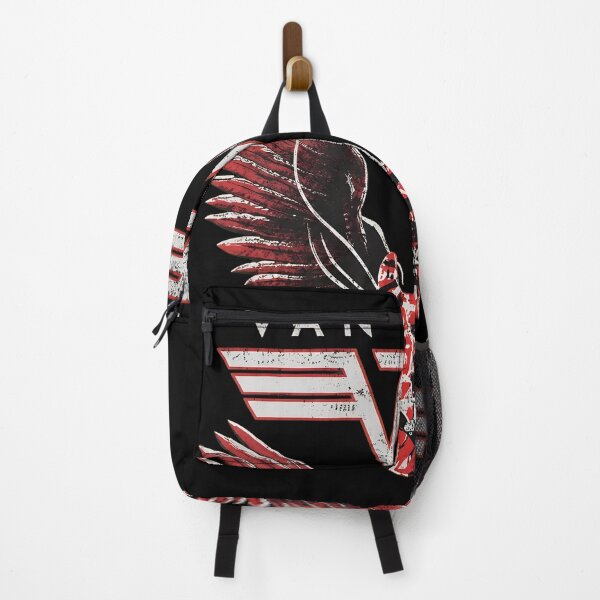 Item preview, Van Halen Logo Guitar Wings Rock Band designed and sold by GWARTUKSTORE.