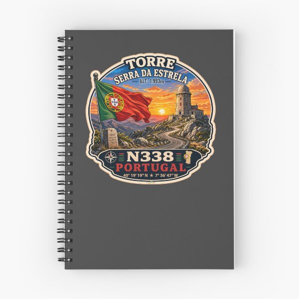 Item preview, Torre Serra da Estrela Portugal N338 Sticker TShirt 04 designed and sold by OuterShellUK.