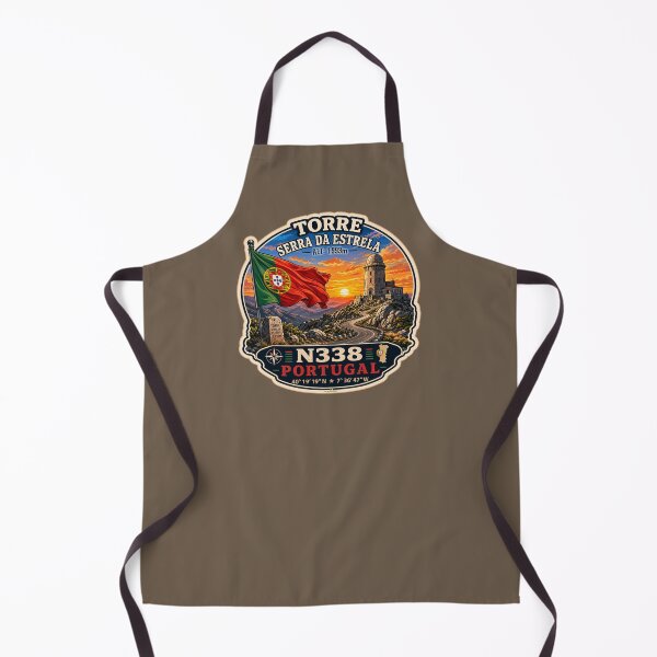 Item preview, Torre Serra da Estrela Portugal N338 Sticker TShirt 04 designed and sold by OuterShellUK.