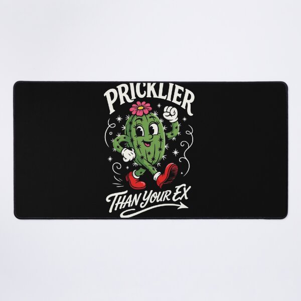 Item preview, Pricklier Than Your Ex  Funny Cactus And Sarcastic  designed and sold by ViktoonShirts.